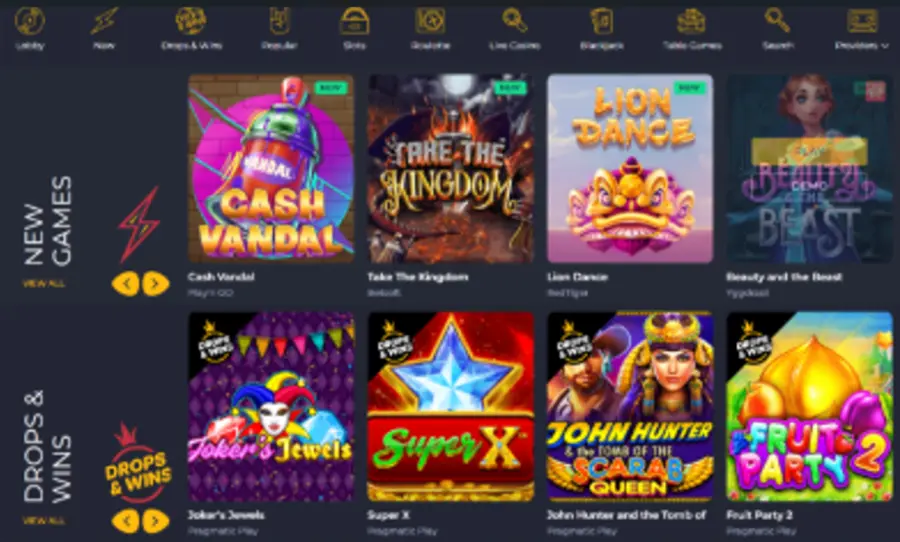 Rolling slots casino